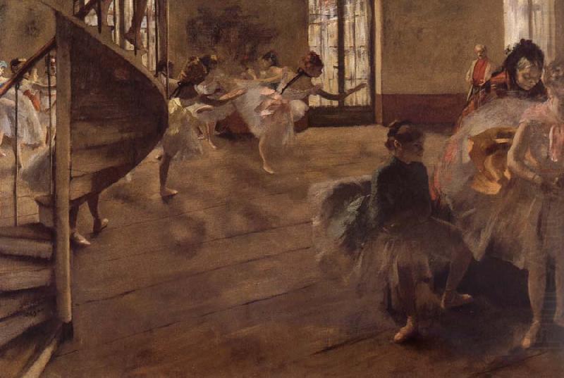 Balletrepetitie, Edgar Degas